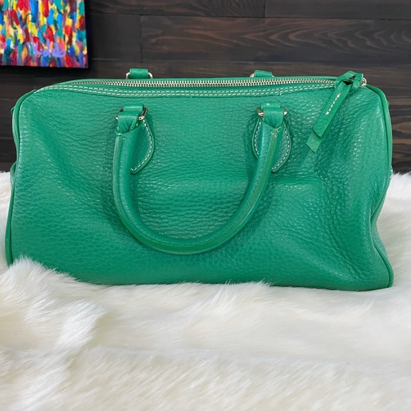 | nwt | Green Leather Dooney & Bourke Handbag - Picture 6 of 7